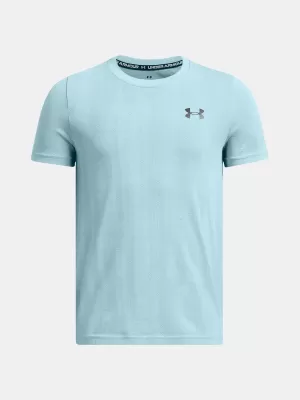 Chlapecké triko UNDER ARMOUR VANISH SEAMLESS SS 1388130-494 MODRÁ