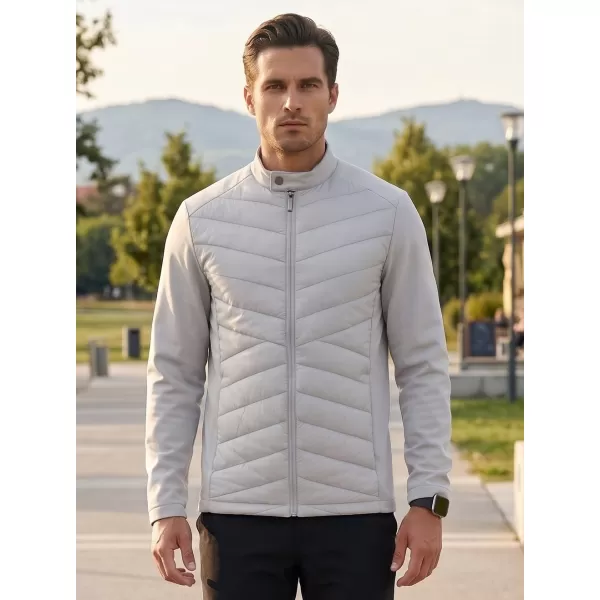  Pánská hybridní bunda MALFINI PREMIUM CROSS 555 SILVER GRAY 