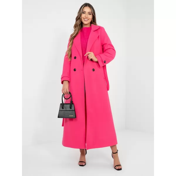  Dámský kabát FACTORY PRICE IT-PL-97035.17 FLUO PINK 