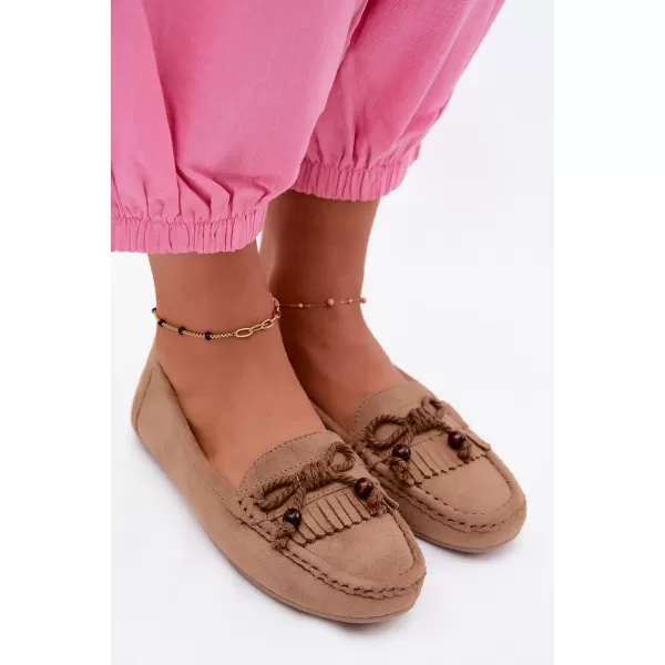  Dámské mokasíny BOTO W2515 TAUPE 