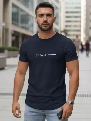Pánské triko DSTREET TMAVĚ MODRÁ