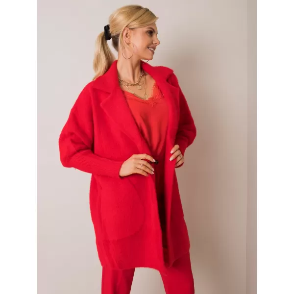  Dámský kabát FACTORY PRICE MBM-PL-1517.00P RED 