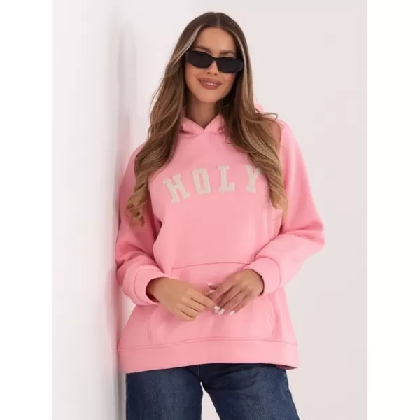  Dámská mikina RUE PARIS RV-BL-A1082.10 BRIGHT PINK 