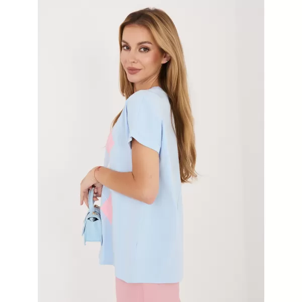  Dámské triko RELEVANCE RV-BZ-A1247.99 LIGHT BLUE 