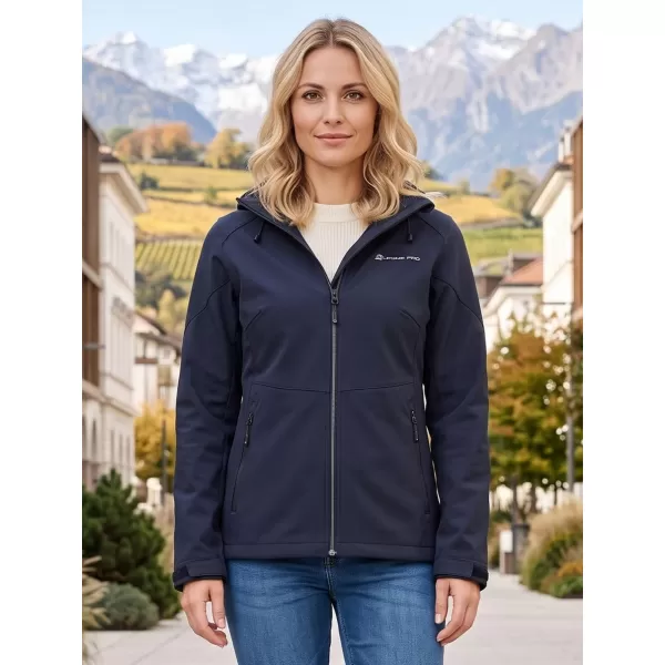  Dámská softshellová bunda ALPINE PRO GEDERA NAVY 