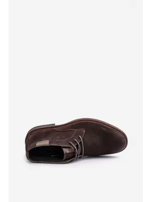 Pánské boty BIG STAR SHOES OO174145 BROWN/BEIGE