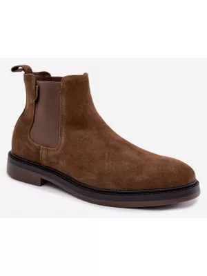 Pánské boty BIG STAR SHOES UU174277 BROWN/BEIGE SHADOWS