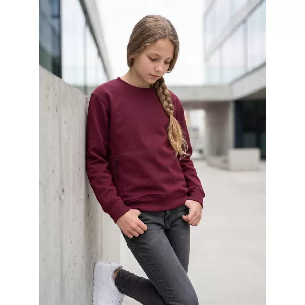  Dětská mikina MALFINI CREW 427 GARNET 