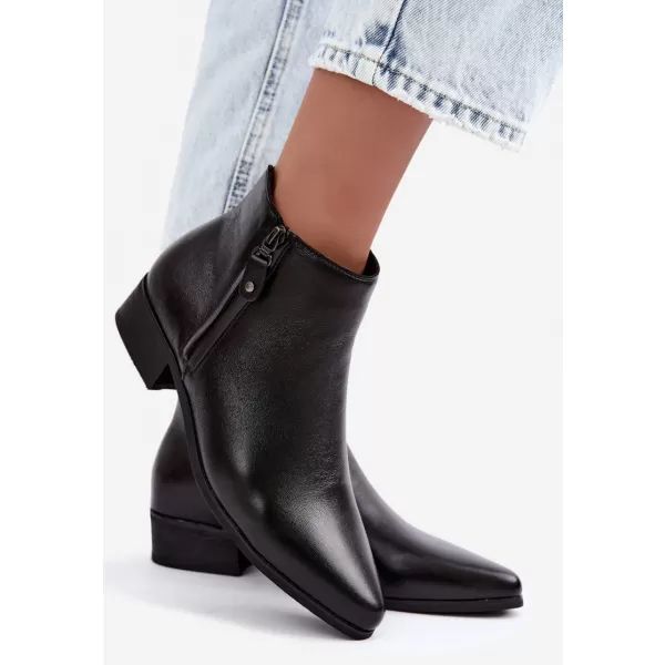  Dámské kotníkové boty VINCEZA 133136 BLACK 