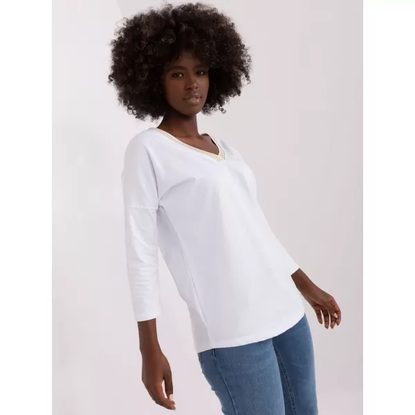  Dámská halenka RUE PARIS RV-BZ-8050.04 WHITE 
