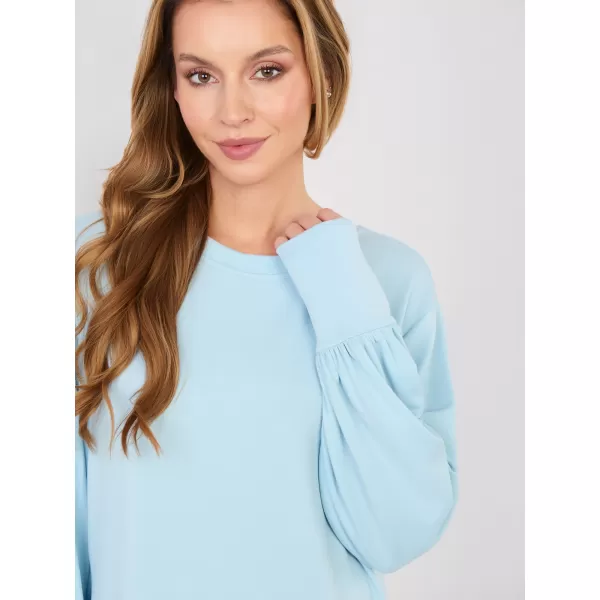  Dámské šaty RUE PARIS RV-SK-A1059.17 LIGHT BLUE 