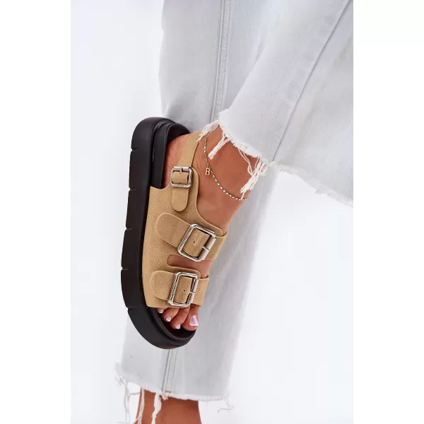  Dámské sandály BIG STAR SHOES RR274665 BEIGE 