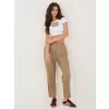 Dámské kalhoty RUE PARIS RV-SP-A1311.60 DARK BEIGE