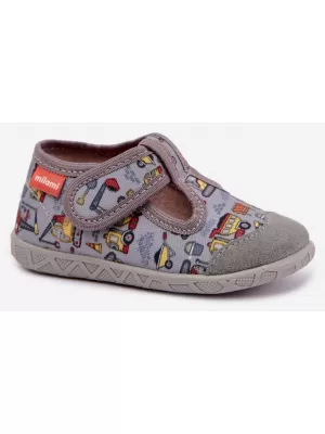 Dětské pantofle MILAMI 112/BR-81 GREY
