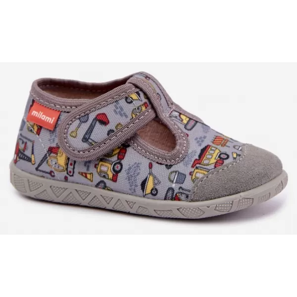  Dětské pantofle MILAMI 112/BR-81 GREY 
