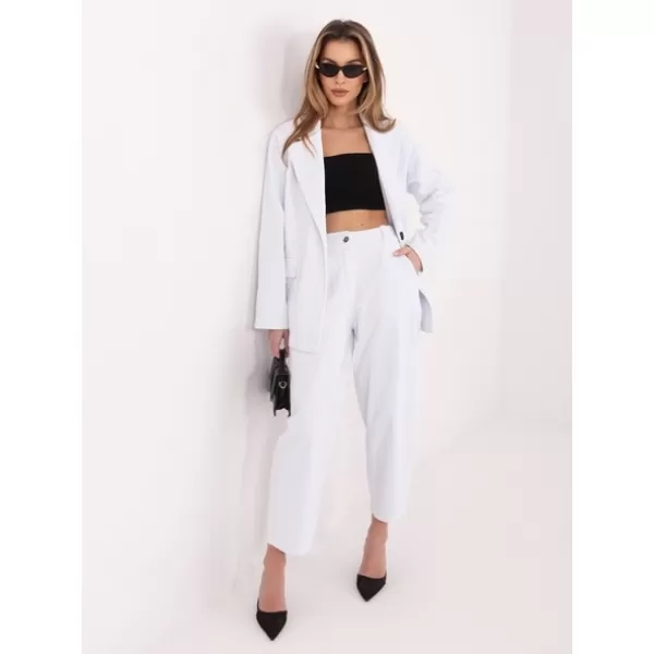  Dámské kalhoty RUE PARIS IT-SP-FL8916.13 WHITE 