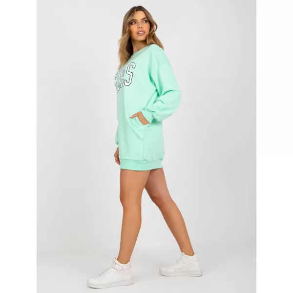  Dámská mikina EX MODA EM-BL-U719.82P MINT 