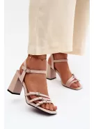Dámské sandály VINCEZA 62310 BEIGE