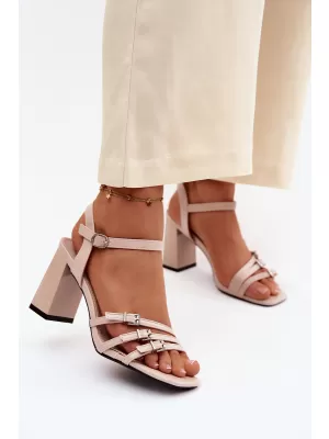 Dámské sandály VINCEZA 62310 BEIGE