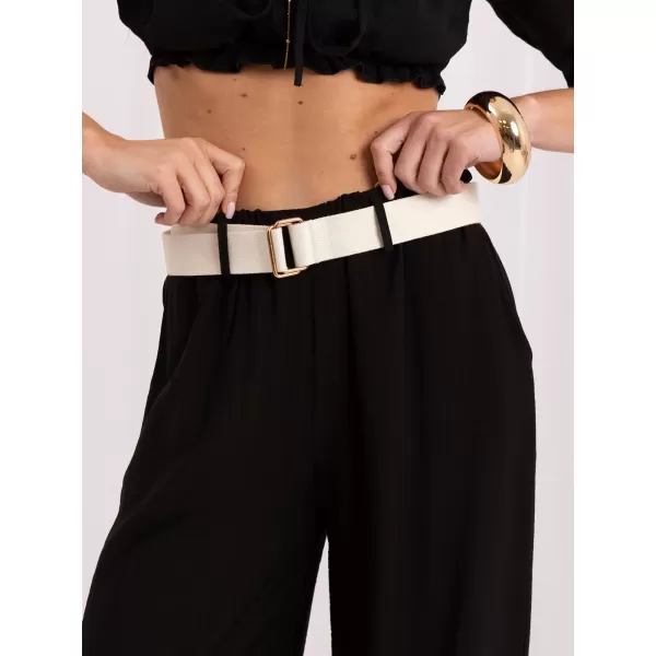  Dámské kalhoty RUE PARIS IT-SP-10368.34 BLACK 