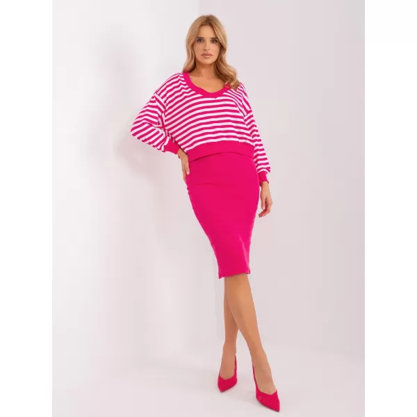  Dámský set MY RED LIPS EM-KMPL-819.41P FUCHSIA 