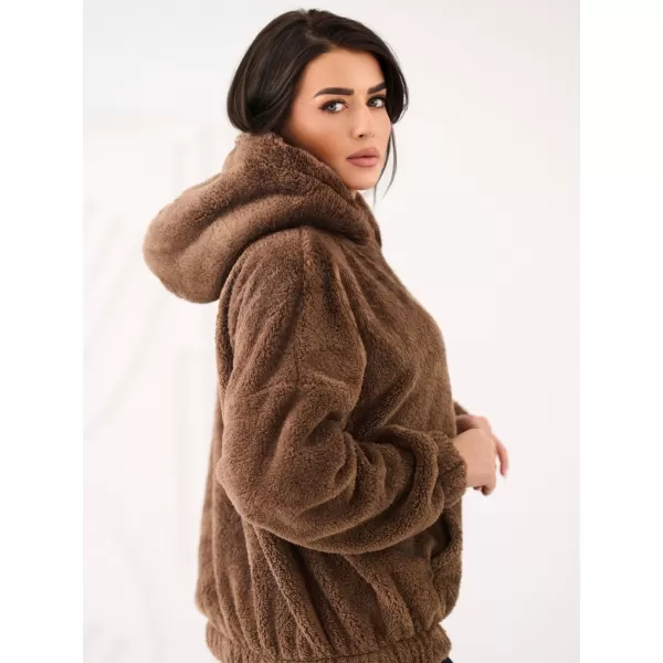  Dámská mikina FACTORY PRICE CS-BL-BT1029.97P DARK BEIGE 