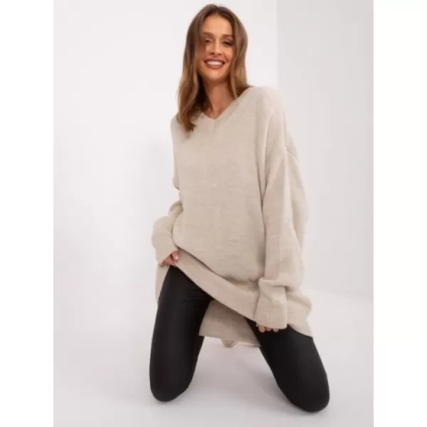  Dámský svetr RUE PARIS LC-SW-0341.12P BEIGE 
