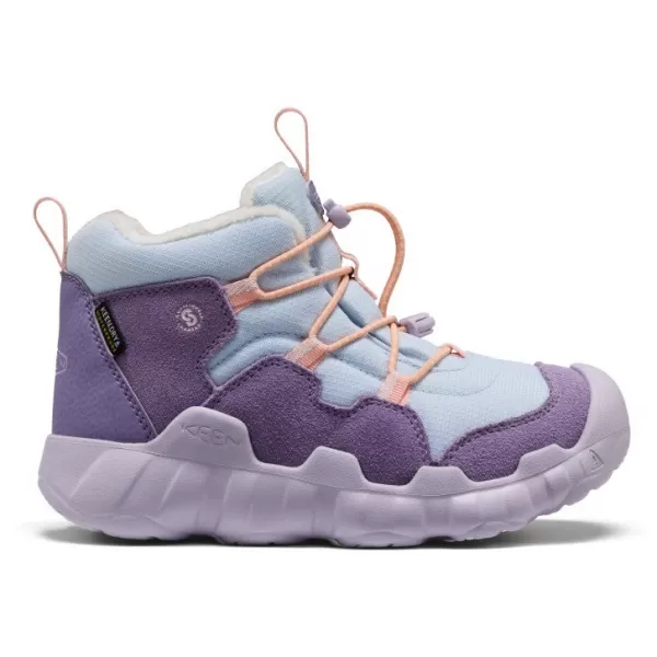  Dětské kotníkové boty KEEN HYPOWSER CHUKKA WP YOUTH PURPLE HAZE/SKYWAY 