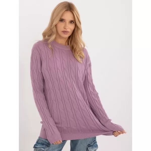  Dámský svetr WOOL FASHION ITALIA AT-SW-2343.88 VIOLET 