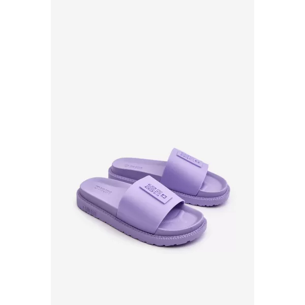  Dámské pantofle BIG STAR SHOES LL274426 VIOLET 