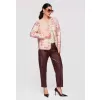 Dámská bunda LARICA OW-JALP-0126 ROSE/BEIGE