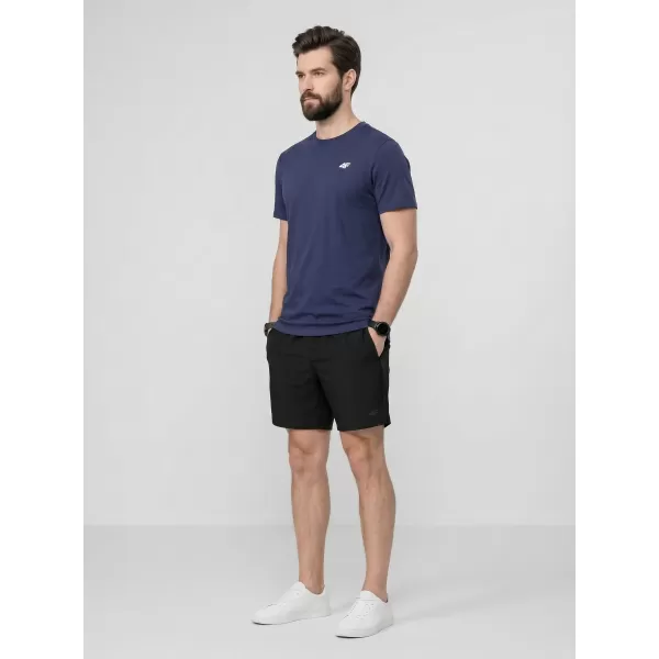 Pánské funkční triko 4F 4FWAW25TFTSM1526 DENIM 