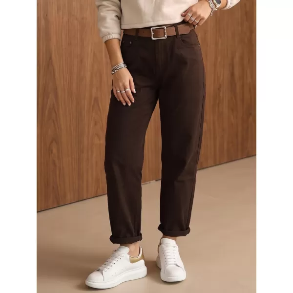  Dámské džíny DSTREET1 HNĚDÁ 