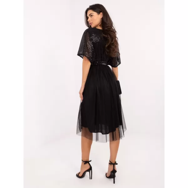  Dámské šaty ITALY MODA MI-SK-62464.27 BLACK 