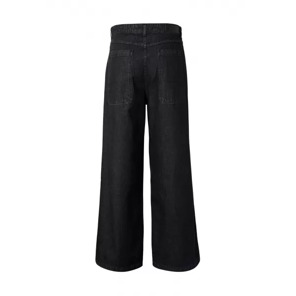 Pánské kalhoty URBAN CLASSICS TB8033 BLACK WASHED 