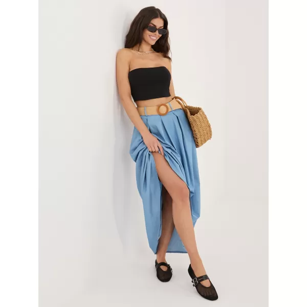  Dámská sukně ITALY MODA MI-SD-A308911.05 LIGHT BLUE 