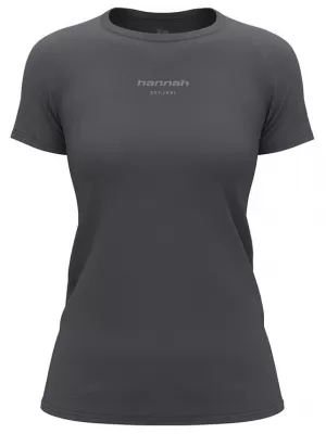 Dámské triko HANNAH LESLIE ASPHALT (LOGO)