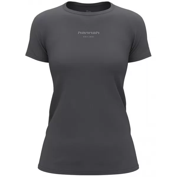  Dámské triko HANNAH LESLIE ASPHALT (LOGO) 