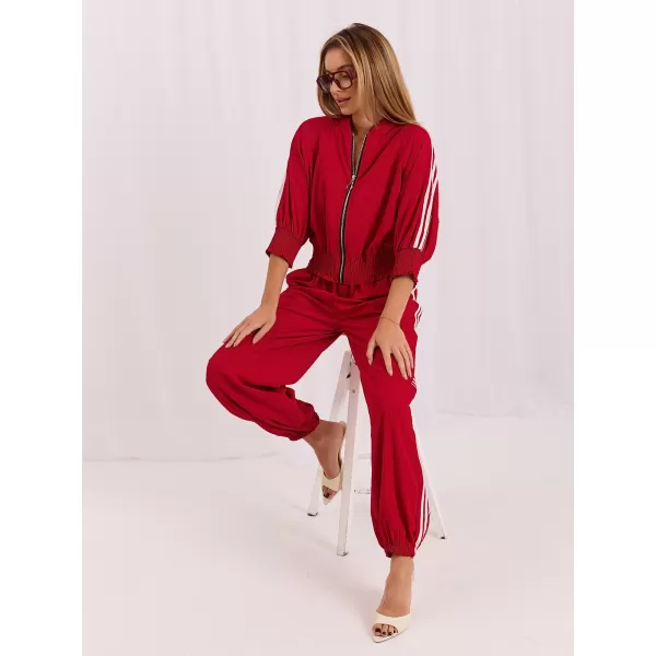  Dámský komplet ITALY MODA MI-KMPL-K7173M.95 RED 