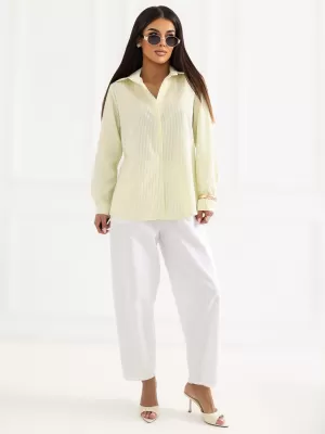 Dámská košile FACTORY PRICE IT-KS-92761.94 BRIGHT YELLOW