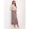 Dámská sukně RUE PARIS MI-SD-4213.52 DARK BEIGE