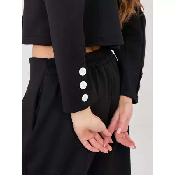  Dámský komplet RUE PARIS IT-KMPL-22255.70 BLACK 