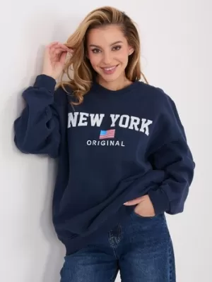Dámská mikina FACTORY PRICE WT-BL-A1064.09P NAVY