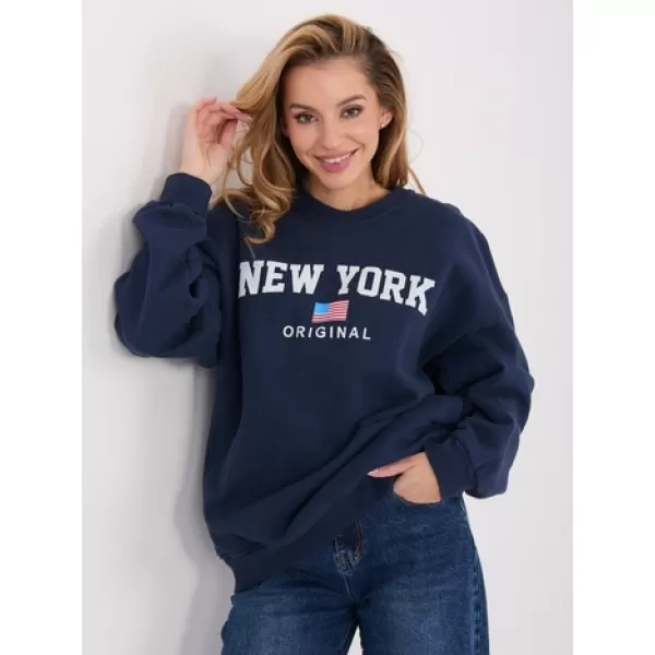  Dámská mikina FACTORY PRICE WT-BL-A1064.09P NAVY 
