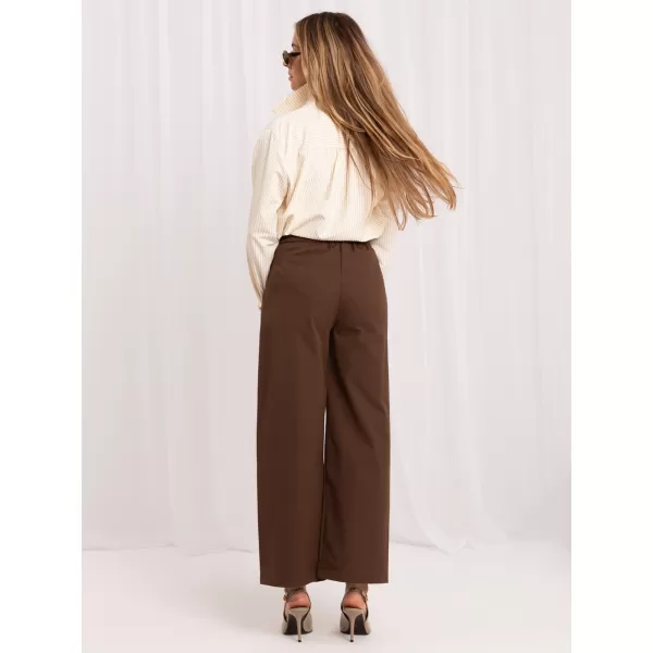  Dámské kalhoty ITALY MODA IR-SP-YV054B.24 BROWN 