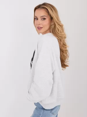 Dámská mikina FACTORY PRICE WT-BL-A1267-1.66 LIGHT GREY