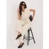 Dámský overal ITALY MODA MI-KO-3125.14P LIGHT BEIGE