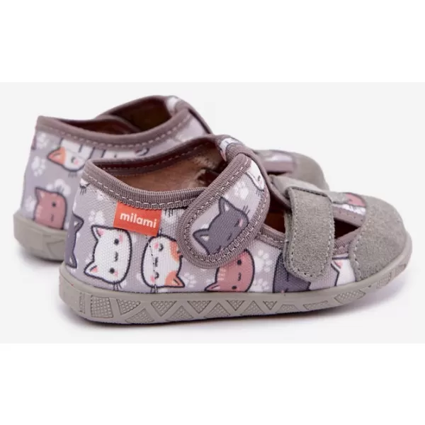  Dětské pantofle MILAMI 118/BR-34 GREY 