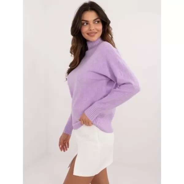  Dámský svetr WOOL FASHION ITALIA AT-SW-2339.54 BRIGHT PURPLE 