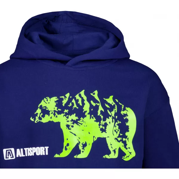  Dětská mikina ALTISPORT ALK193423 PŮLNOČNÍ MODRÁ 